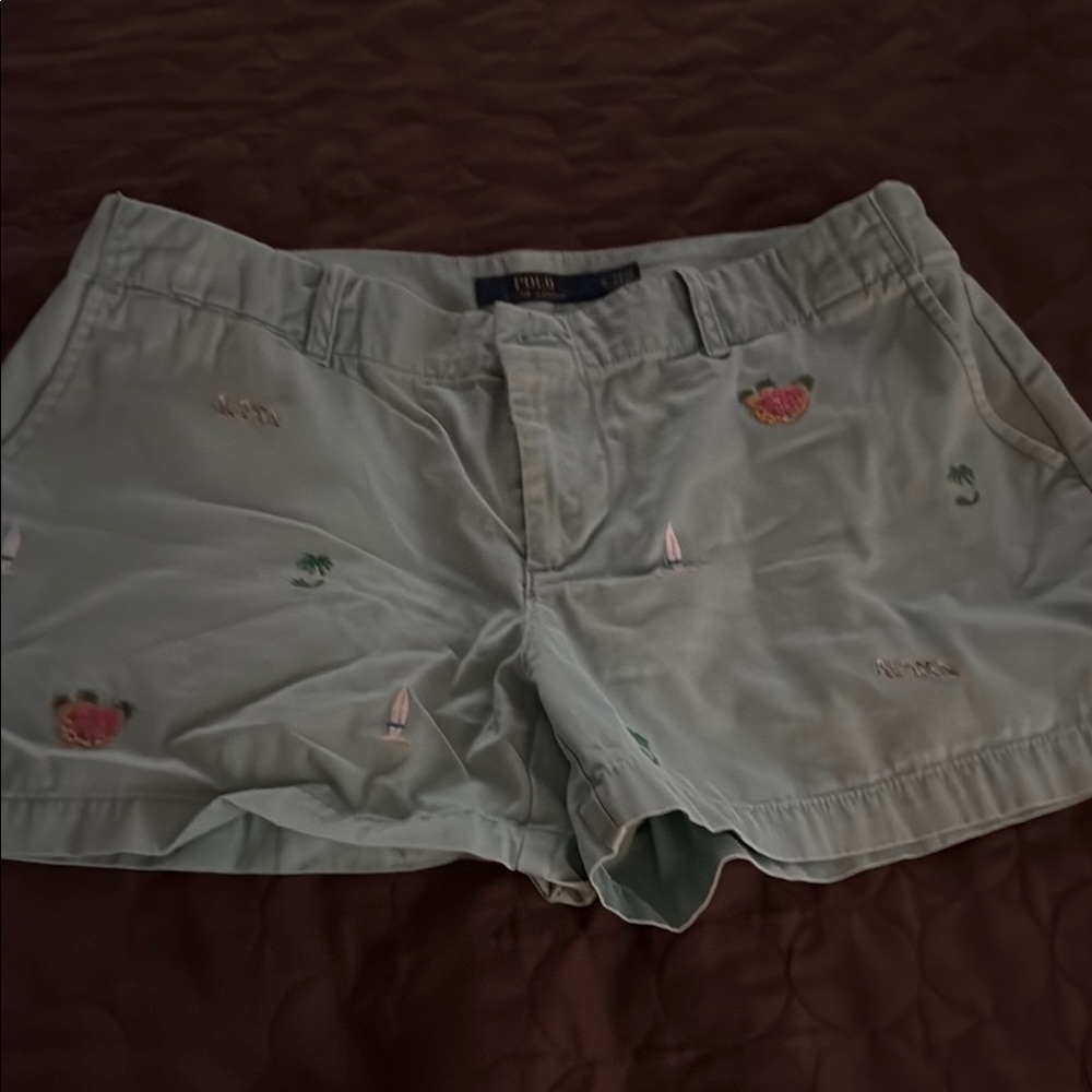 Polo by Ralph Lauren Green Women's Shorts